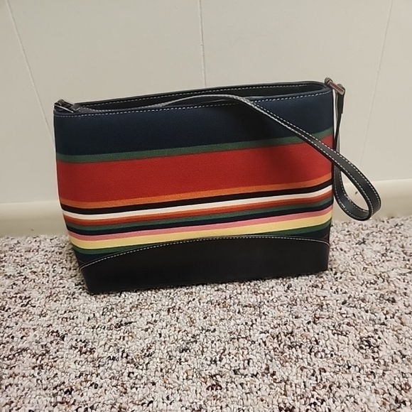 unbranded Handbags - Striped Multi Colored Purse